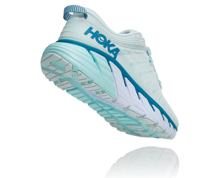 Hoka One One Gaviota 3 Löparskor Dam - Blå - LZPVA-3295